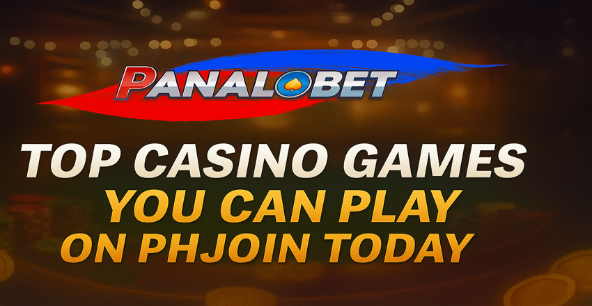 Top Casino Games You Can Play on PHJoin Today
                  